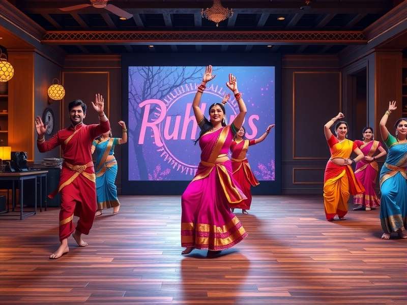 Bollywood VR Rhythms regional version showing South Indian dance elements